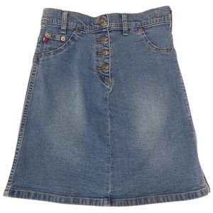 Janes Army Vintage Denim Skirt